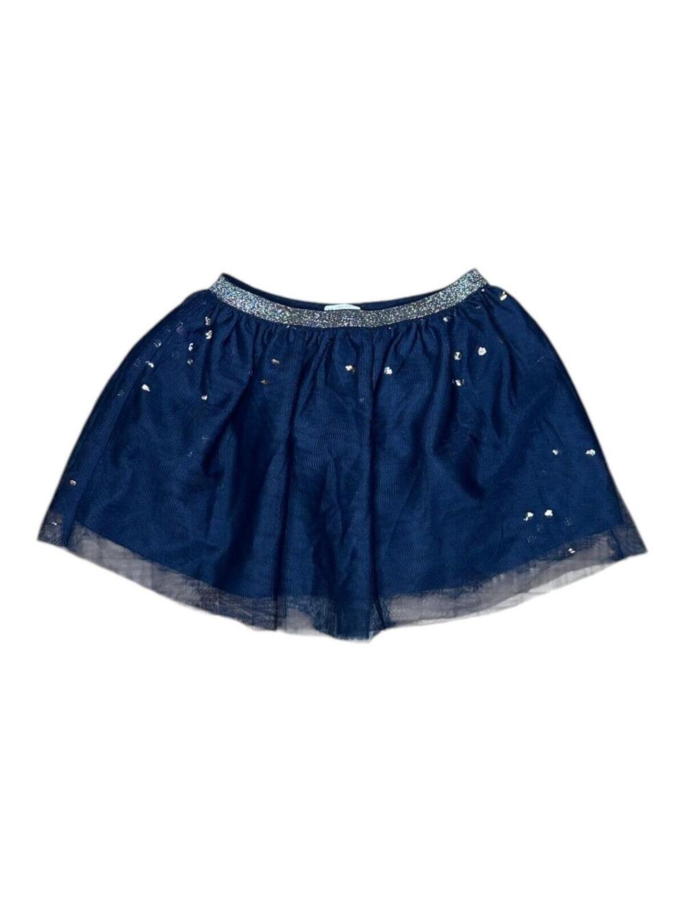 H&M Navy Tulle Glitter Waist Skirt Toddler 1.5-2Y
